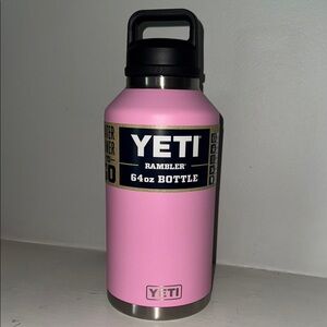 YETI Rambler 64oz Bottle in Vibrant Pink